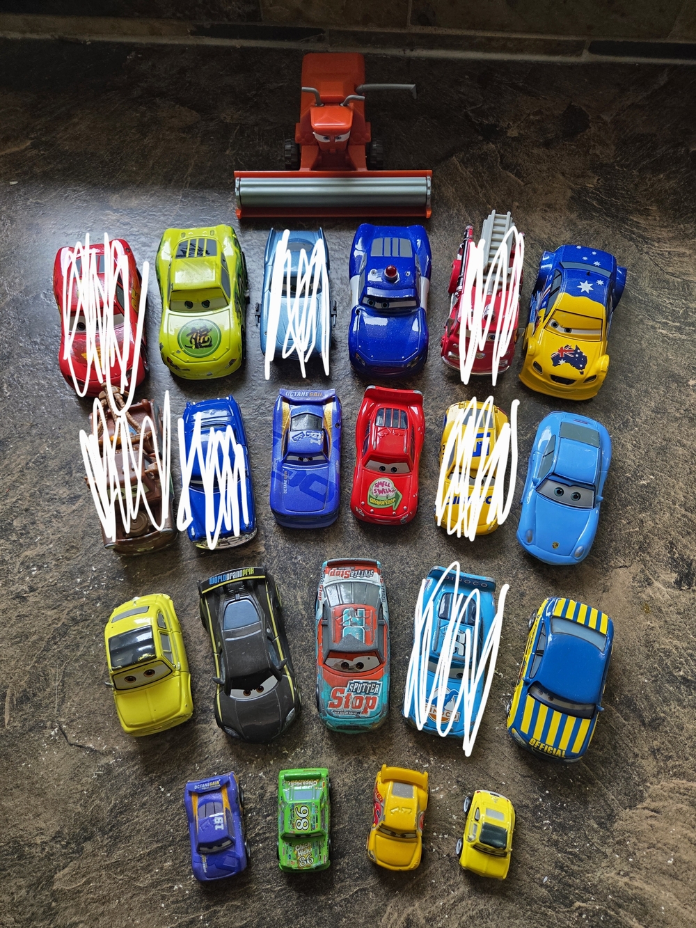 Rare / HTF Disney Pixar Diecast Cars